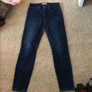 Madewell High Rise Skinny Jean